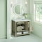 James Martin Vanities 36'' Single Vanity, Whitewashed Oak w/ 3 CM Victorian Silver Quartz Top 330-V36-WWO-3VSL - alternate 4